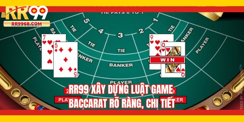 RR99 xây dựng luật game baccarat rõ ràng, chi tiết