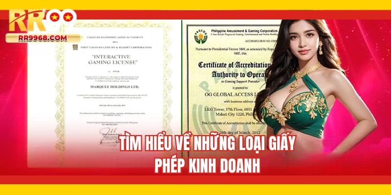 Tìm hiểu về những loại giấy phép kinh doanh
